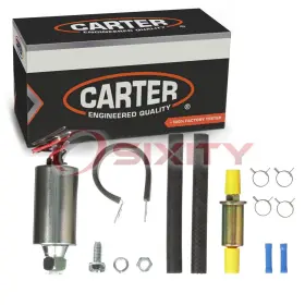 Sx-8356 Carter In-line Electric Fuel Pump For 1965-1968 Jeep J-2600 5.3l V8 Air Ys