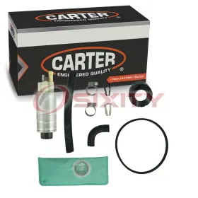 Sx-9165 Carter Fuel Pump And Strainer Set For 1991-1994 Mazda Navajo 4.0l V6 Air Hp