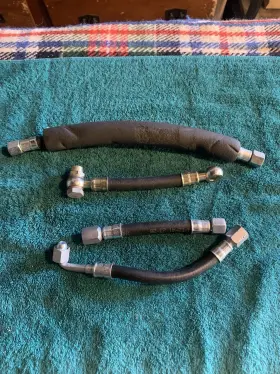 1234702075 Cohline Mercedes 70s 1980s 280ce 450sl 450sel Fuel Hoses New Old Stock