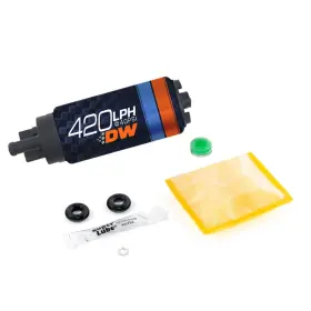 9-421-0847 Deatschwerks For Dw420 Series 420lph In-tank Fuel Pump With Install Kit