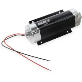 1200890erl Earls In-line Billet Fuel Pump Street/strip Carb Or Efi Applications
