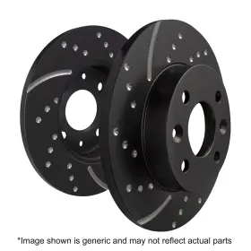 Gd957 Ebc 99-03 Compatible With/replacement For Land Rover Discovery Series 2 4.0