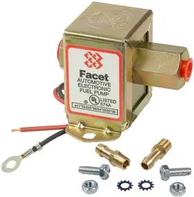 Fep12sv Facet Fuel Pumps Electric Pump 12 Volt 4.0 7.0 Psi 32 Gph 1/8