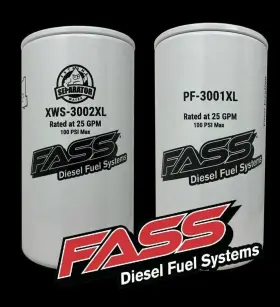 Xws-3002xl Fass Pf-3001xl Xl Filter Extended Length Replacement Fuel Filters /