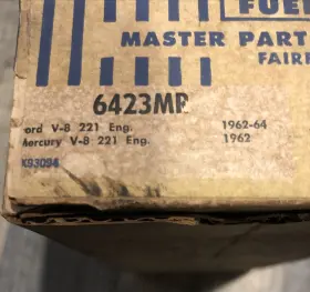 6423mp Ford Veg Master Fuel Pump / Mercury V-8 221 Engine 1962-1964 Usa #3