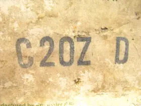C2oz-9350-d Ford 6492ax Rebuildable Core - Mechanical Fuel Pump 1962-1963 170 200-l6 #3