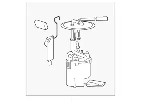 Al8z9h307c Ford Genuine Fuel Pump And Sender Assembly