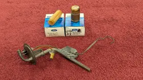 C8zz-9275-d Ford 1968 Mustang Cougar Low Fuel Sender With Nos Float And Filter 68 Clean