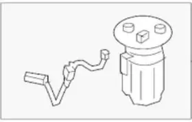 Fv6z9h307l Ford 2013-2017 C-max Fuel Pump Assembly Oem