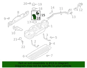 Jl1z-9h307-f Ford Genuine Fuel Pump #2