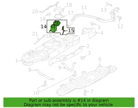Mb3z-9h307-v Ford Genuine Sender And Pump Assembly #2