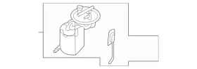 Mb3z-9h307-v Ford Genuine Sender And Pump Assembly