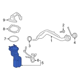 Hc3z9h307an Ford Oe For F-350 Super Duty 2017-2019 Electric Fuel Pump