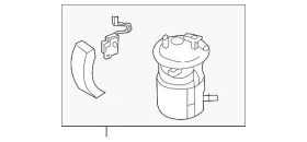 Pfs-1472 Ford Genuine Motorcraft Fuel Pump And Sender Assembly