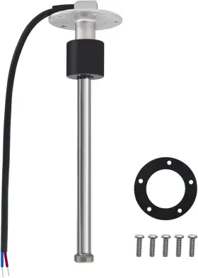 Geloo Sensor 200mm-240-33ohm 240-33ohms 8 Inch Fuel Sending Unit Marine Tank 200mm-8inch 240-33ohm