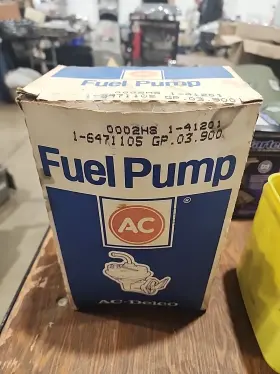6471105 Gm 41201 Rare Ac Delco Nos Firebird V8 Oldsmobile Fuel Pump 6471105 Gm 41201 Rare Ac Delco Nos Firebird V8 Oldsmobile Fuel Pump