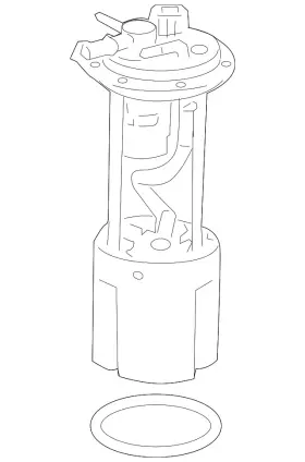 84200597 Gm Genuine Fuel Pump Module Without Level Sensor With Seal