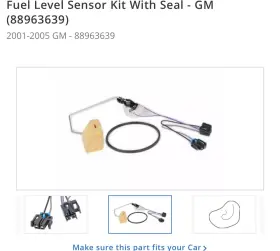 88963639 Gm Oem New 01-05 Buick Cadillac Oldsmobile Fuel Gauge Level Sending Unit