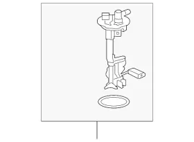 13580096 Gm Genuine Parts Secondary Fuel Tank Sending Unit Kit With Seal