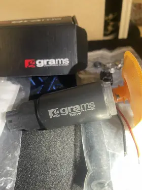 G51-99-0265 Grams Performance Universal 265lph In-tank Fuel Pump Kit