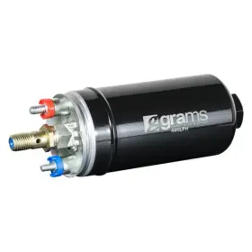 G51-99-0440 Grams Performance High 440 Lph In-line Electric Fuel Pump Universal