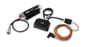 Holley 090127731154 12-1500 Vr1 Brushless Fuel Pump 10 An O-ring Inlet And Outlet 19 Amps Dra