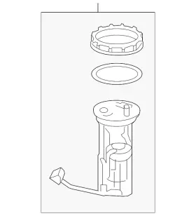 17045-t0a-020 Honda Genuine Fuel Pump Assembly