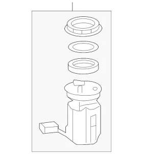 17045-tk8-a11 Honda Genuine Electric Fuel Pump