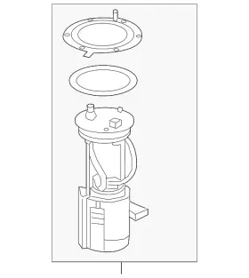 17045-trw-a01 Honda Genuine Fuel Pump