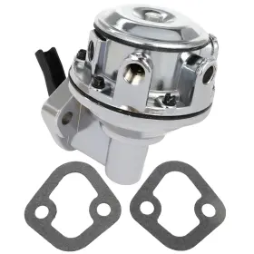 Im162802rts01 Imcarparts Mechanical Street Strip Fuel Pump High Volume Big Block For Chevy 454 396 Chrome