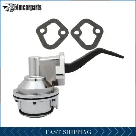 Imc162813t01 Imcarparts 80gph 6psi Chrome Mechanical Fuel Pump High Volume Fits 302 289 Ford Small Block