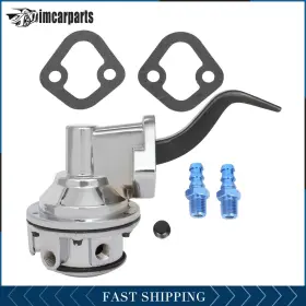 Imc162816t01 Imcarparts High Volume Fuel Pump For Pontiac 326 350 400 389 455 V8 8psi 140gph Chrome