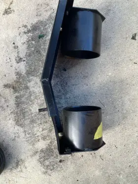 C.35187 Jaguar Xke V12 Dual Petrol Or Fuel Pump Mounting Bracket Stored 40 Years. 60 #2