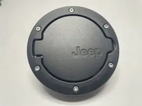 82210609 Jeep Wrangler Jk 07-18 Oem Fuel Gas Filler Door Cover Black