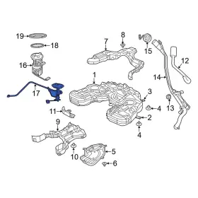 5145583ae Jeep Oe Left Electric Fuel Pump