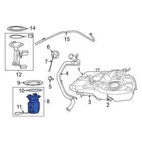 5183201ah Jeep Oe For Patriot 2007-2017 Electric Fuel Pump