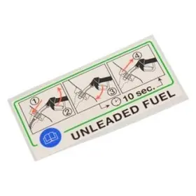 57008463aa Jeep Oe For Renegade 2015-2023 Fuel Information Label