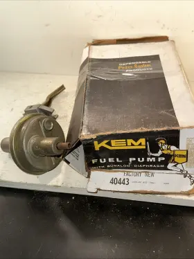 Kem 40443 New Nos Fuel Pump Fits 1968 Cadillac 472 V8