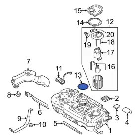 311150w000 Kia Oe For Sorento 2011-2020 Fuel Pump Tank Seal