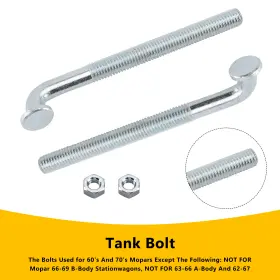 1944171 Kingdarn Gas Fuel Tank Strap Bolts J-bolts Fit 68 69 70 71 72 A-body B-body C-body F08