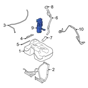 Lr038599 Land Rover Oe For Lr2 2008-2012 Electric Fuel Pump