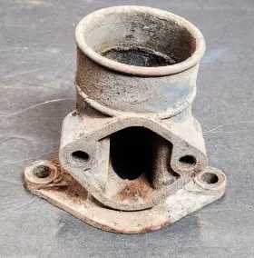 86h-9415 Lincoln 1936-1948 V12 Fuel Pump Adapter/oil Filler No Tube Used Orig-#