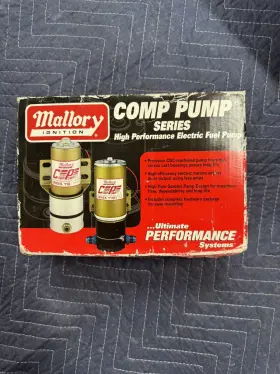 11106m Mallory Efi Inline Fuel Pump