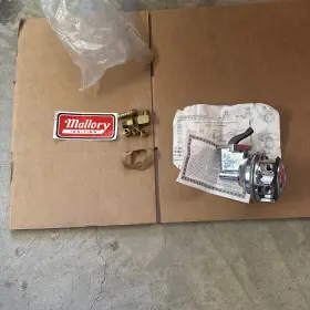 43773 Mallory Racing Mechanical Fuel Pump For Big Block Chevy Ford New