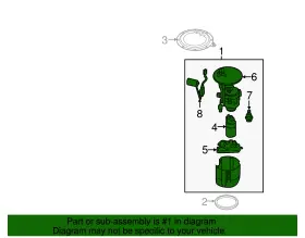 Pear-13-35x Mazda Genuine Fuel Pump Assembly #2