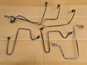 6030701133 Mercedes 1986 1987 Om603 300d 300td 300sdl Diesel Fuel Injection Lines Oem W126