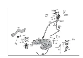 166-470-31-94 Mercedes-benz Genuine Suction Jet Pump