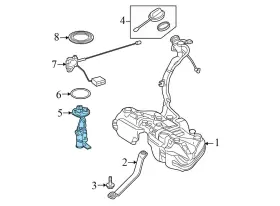 2054708501 Mercedes-benz 2021-2023 Amg Gt 43 - In-tank Fuel Pump Assembly #3