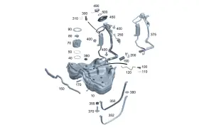 223-470-33-01 Mercedes-benz Genuine Feed Unit