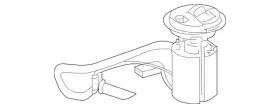 251-470-10-94 Mercedes-benz Genuine Fuel Delivery Module